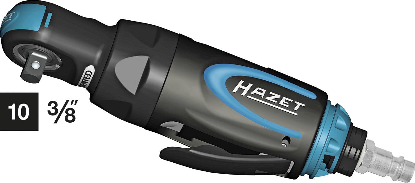 Grzechotka pneumatyczna Hazet 9021P-2 9021P-2 6.3 bar 3/8" (10 mm) zewnętrzny czworokąt - obrazek 1