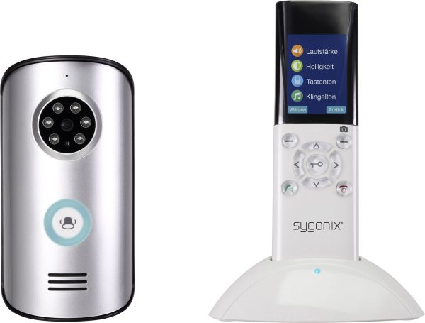 Wideodomofon Sygonix EM-4159 SY-3396994, kompletny zestaw