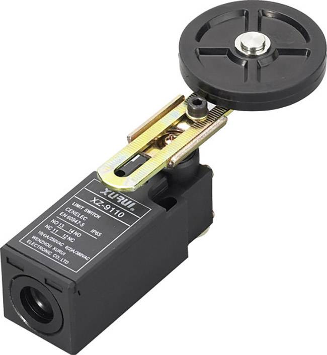 TRU COMPONENTS XZ-9/110 Wyłącznik krańcowy 250 V/AC 10 A wyłącznik rolkowy chwilowy IP65 1 szt. - obrazek 1