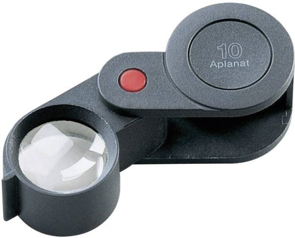 Lupa składana Eschenbach 118210 Współczynnik powiększenia: 10 x Rozmiar soczewki: (Ø) 23 mm czarny