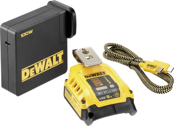 DEWALT DeWALT DCB094K-QW, Ladegerät, DeWalt, Schwarz, Gelb Ładowarka do akumulatorów DCB094K-QW