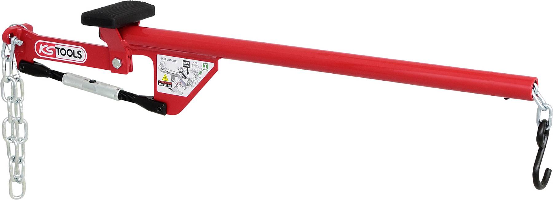 KS Tools 700.1495 Uniwersalna dźwignia osi z łańcuchem, 960mm - obrazek 1