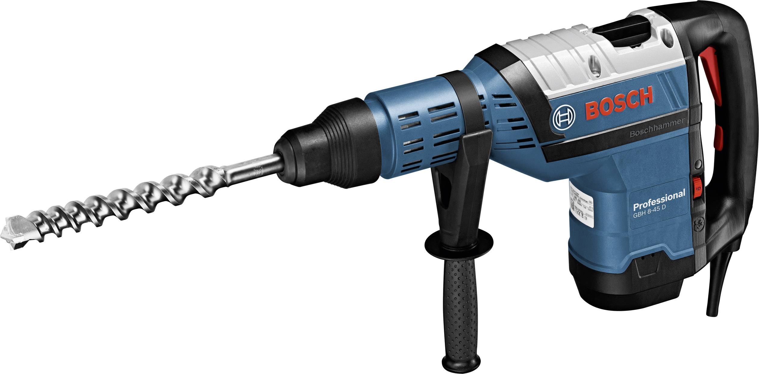 Młot udarowo-obrotowy Bosch Professional GBH 8-45 D, 1500 W, SDS-Max, dystrybucja niemiecka - obrazek 1