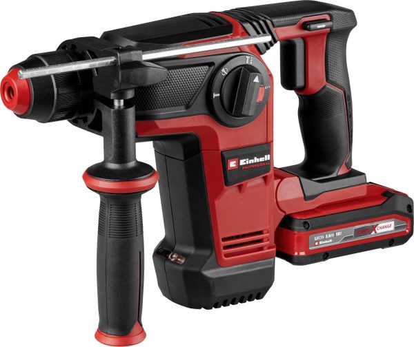 Einhell Professional TP-HD 18/28 Li BL+4 (1×3,0Ah+) -Młotowiertarka akumulatorowa 18 V 3 Ah Li-Ion