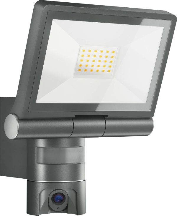 Steinel LED STRAHLER XLED CAM1 SC ANT 065294 Zewnętrzna lampa punktowa LED z czujnikiem ruchu EEK: E (A – G) 21 W Kolor