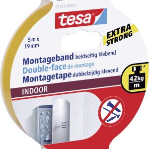 Taśma montażowa tesa tesa® Powerbond 55741-00001-03 INDOOR (D x S) 5 m x 19 mm 5 m 1 szt. Taśma montażowa tesa tesa® Powerbond 55741-00001-03 INDOOR (D x S) 5 m x 19 mm 5 m 1 szt.