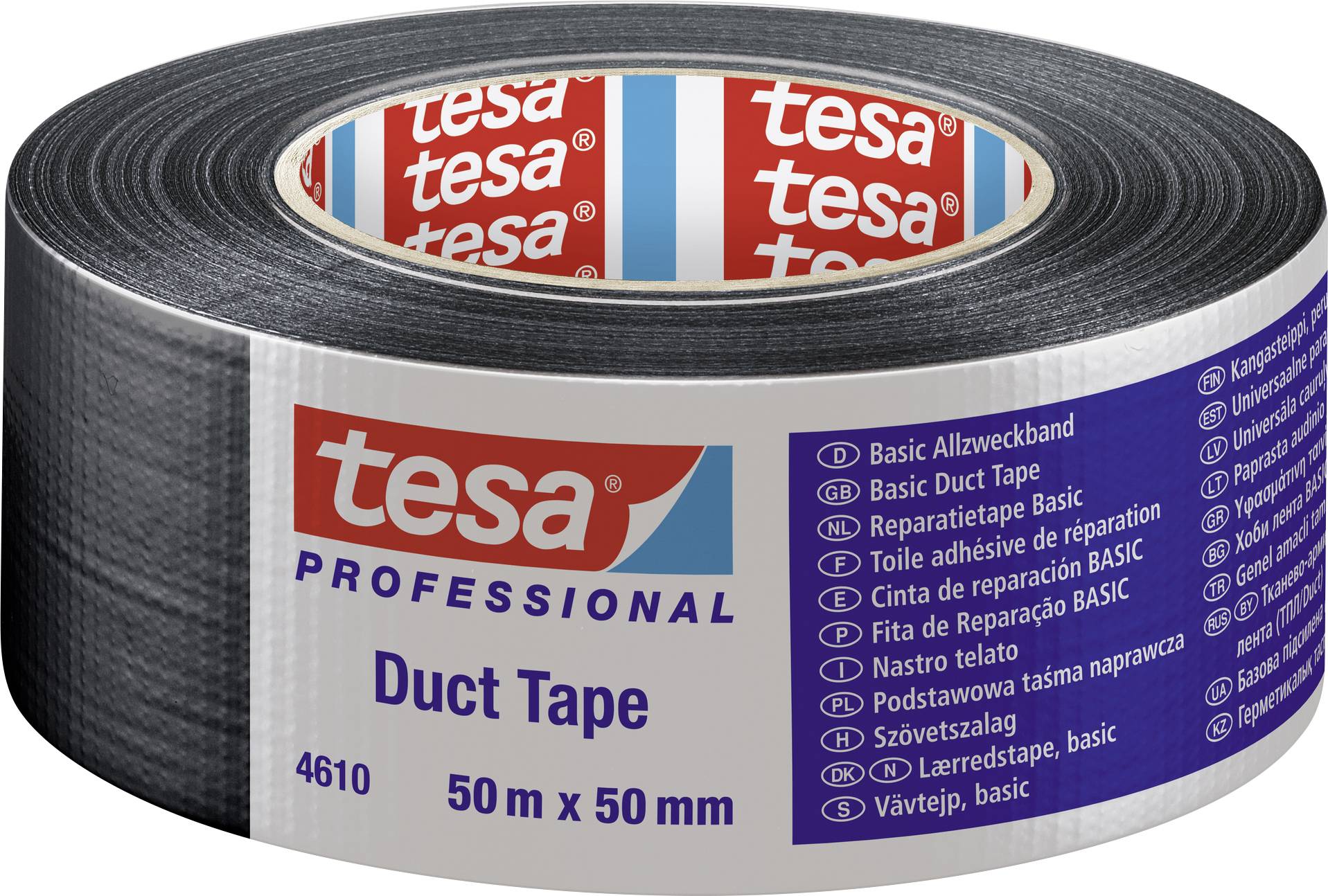 Taśma materiałowa tesa tesa® Professional 04610-00004-00 (D x S) 50 m x 50 mm 50 m 1 szt. - obrazek 1