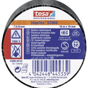Taśma izolacyjna tesa 53988-00142-00 tesaflex IEC (D x S) 10 m x 19 mm 10 m 1 szt. Taśma izolacyjna tesa 53988-00142-00 tesaflex IEC (D x S) 10 m x 19 mm 10 m 1 szt.