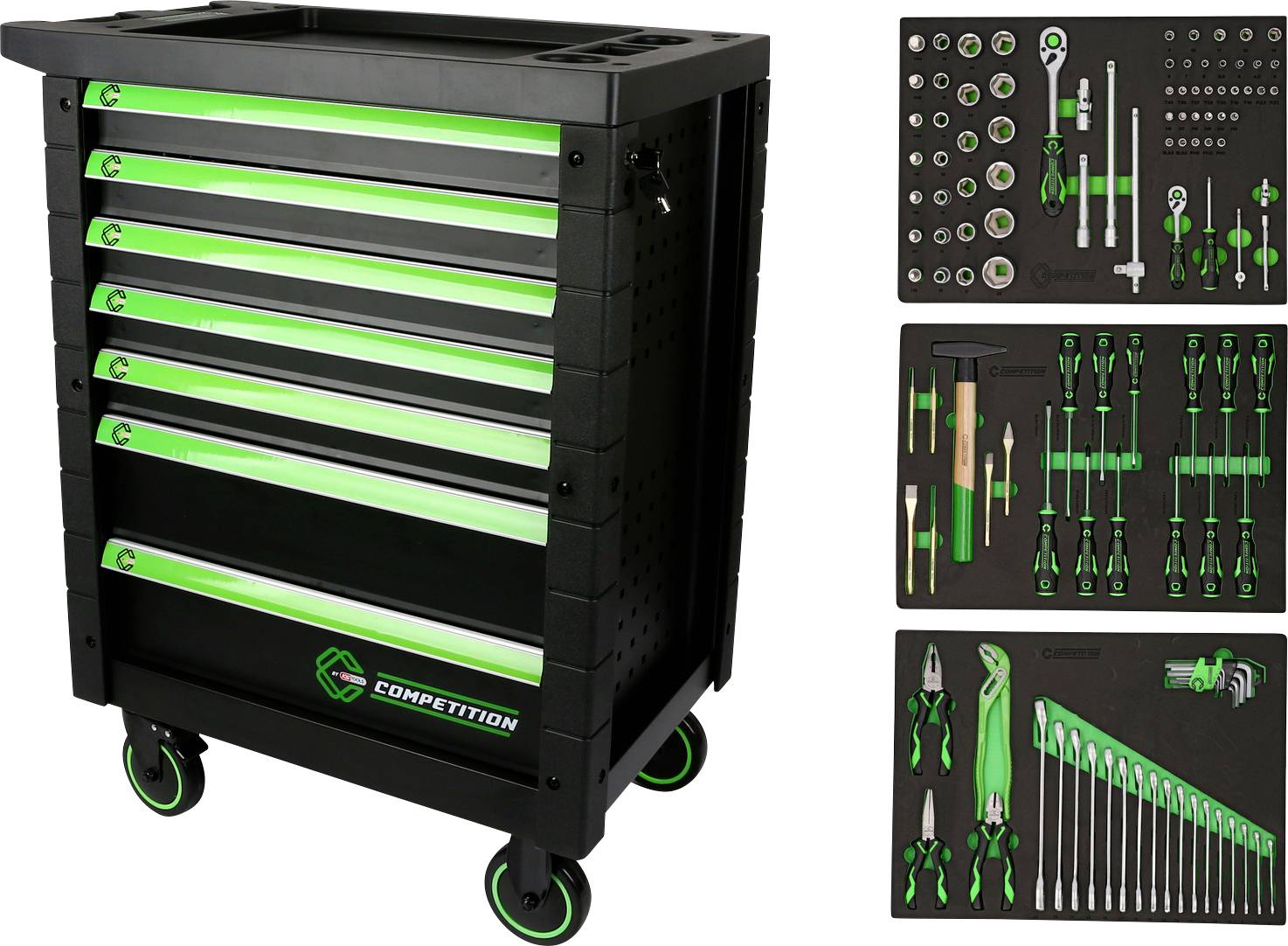 KS Tools 512.3119 Wózek warsztatowy - obrazek 1