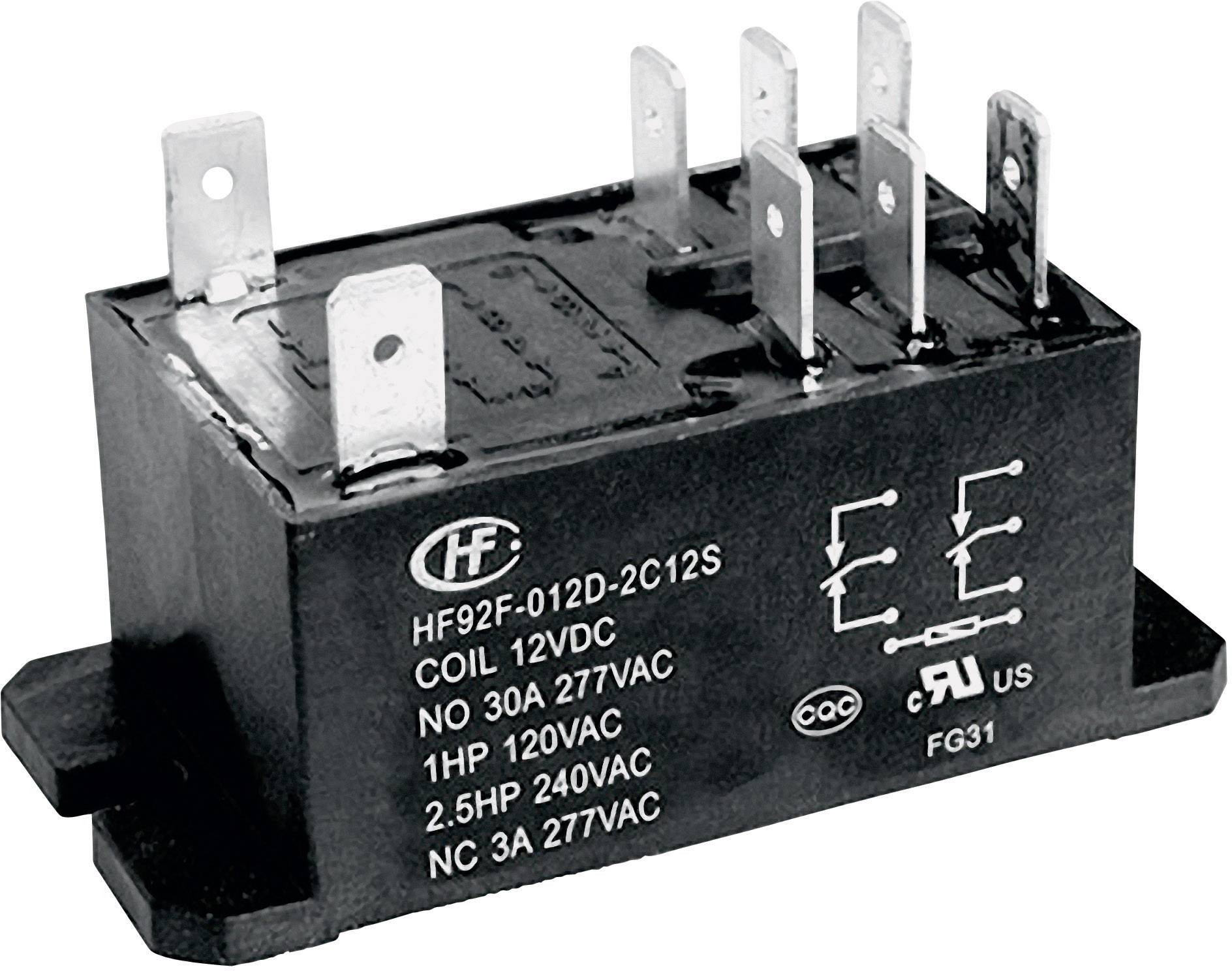 Przekaźnik mocy HF92F-012D-2C21S Monostabilny, 8310 VA Max - obrazek 1