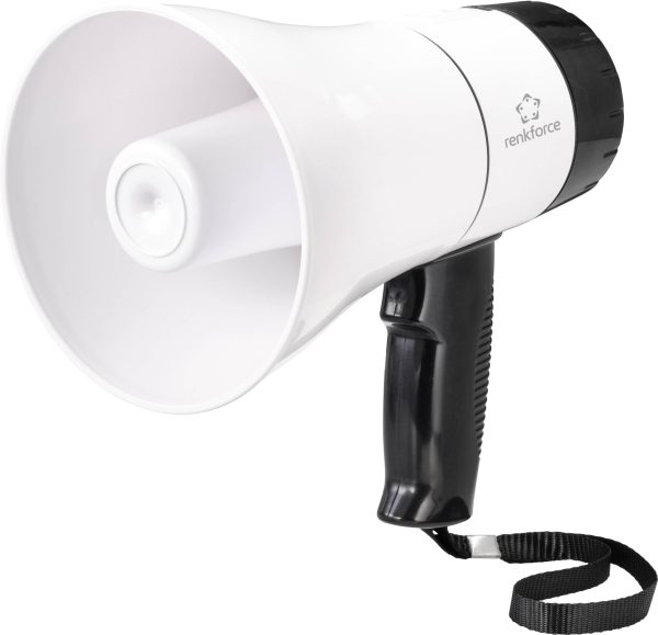 Megafon Renkforce RF-MP-200 funkcja nagrywania, z paskiem