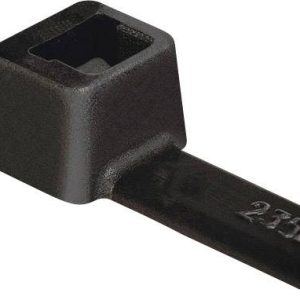 Opaska kablowa HellermannTyton T18I-PA66HS-BK 111-02358, 145 mm, PA66HS, 100 szt.