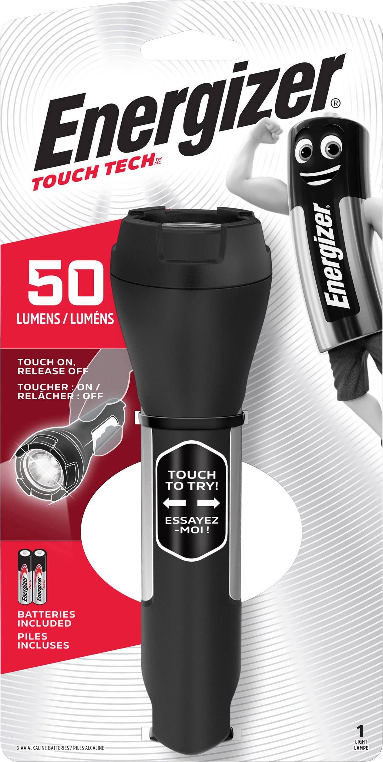 Latarka Energizer Touch Tech E300690800 50 lm - obrazek 1