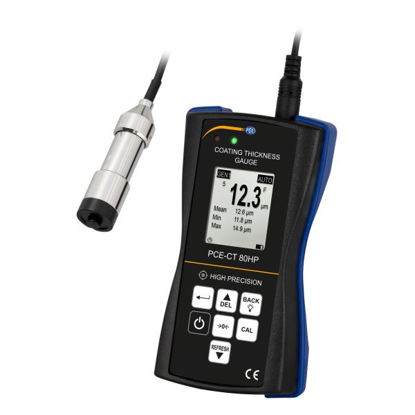 Miernik grubości warstw PCE Instruments PCE-CT 80HP-FN3