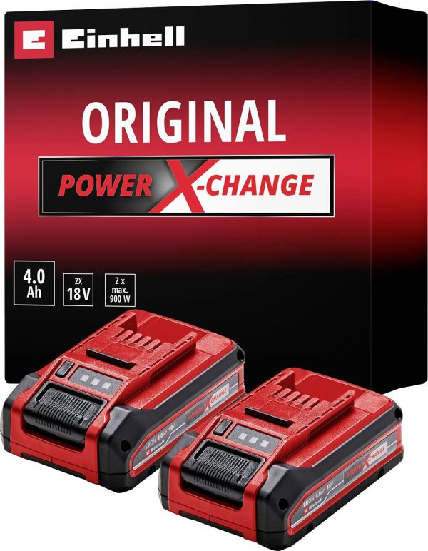 Einhell 4511629 18V 4Ah PXC Plus Twinpack Akumulator zamienny 4 Ah Li-Ion