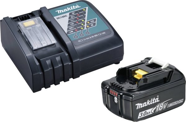Makita 191A24-4 Akku Ładowarka i akumulator do elektronarzędzi 18 V 3.0 Ah Li-Ion