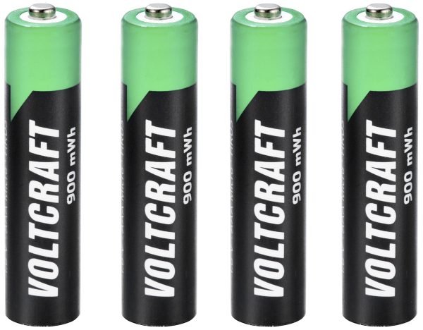 VOLTCRAFT HR03 Akumulator AAA/R03 NiZn900 mWh/550 mAh;1.6 V;4 szt.