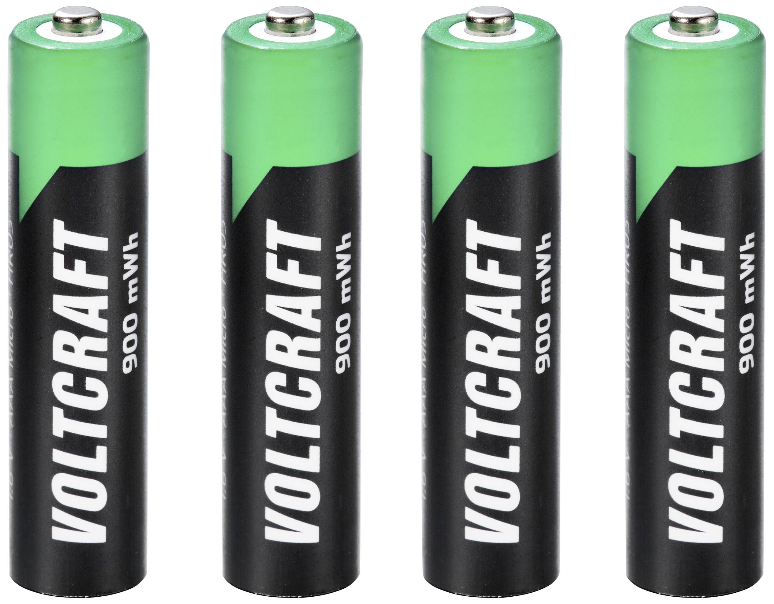 VOLTCRAFT HR03 Akumulator AAA/R03 NiZn900 mWh/550 mAh;1.6 V;4 szt. - obrazek 1
