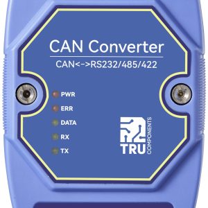TRU COMPONENTS TC-ECAN-401 Moduł wielofunkcyjny Modbus-RTU, CAN Bus, RS-485, RS-422, RS-232 12 V/DC, 24 V/DC 1 szt. TRU COMPONENTS TC-ECAN-401 Moduł wielofunkcyjny Modbus-RTU, CAN Bus, RS-485, RS-422, RS-232 12 V/DC, 24 V/DC 1 szt.