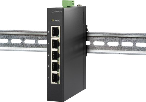 Renkforce RF-3394866 FEH-500 Switch przemysłowy Ethernet 100 MBit/s