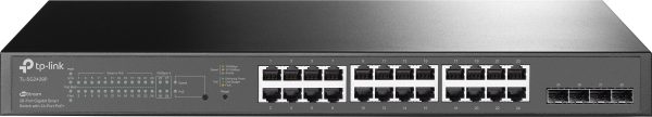 TP-LINK TL-SG2428P JetStream TL-SG2428P Switch sieciowy 24+4 Porty 10 / 100 / 1000 MBit/s funkcja PoE