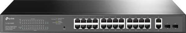 TP-LINK TL-SG1428PE Easy Smart TL-SG1428PE Switch sieciowy 24+2 Porty 10 / 100 / 1000 MBit/s funkcja PoE