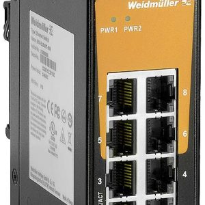 Weidmüller 2705000000 IE-SW-EL08-8GT-MINI Switch przemysłowy Ethernet 10 / 100 / 1000 MBit/s Weidmüller 2705000000 IE-SW-EL08-8GT-MINI Switch przemysłowy Ethernet 10 / 100 / 1000 MBit/s