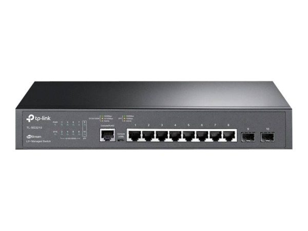 TP-LINK TL-SG3210 TL-SG3210 Switch sieciowy 8+2 Porty 20 GBit/s