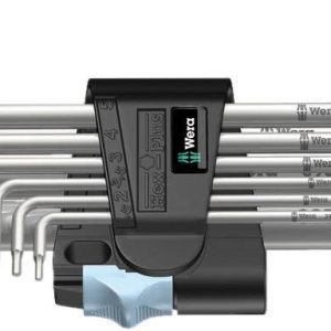 Wera 3950 PKL/9 wewnętrzny sześciokąt Zestaw kluczy trzpieniowych 1.5 mm, 2 mm, 2.5 mm, 3 mm, 4 mm, 5 mm, 6 mm, 8 mm, 10 Wera 3950 PKL/9 wewnętrzny sześciokąt Zestaw kluczy trzpieniowych 1.5 mm, 2 mm, 2.5 mm, 3 mm, 4 mm, 5 mm, 6 mm, 8 mm, 10