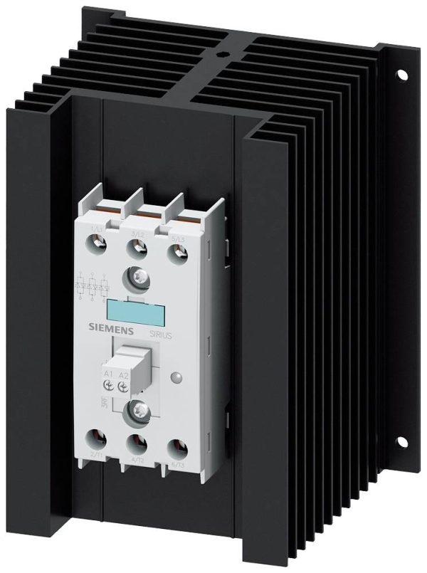 Siemens 3RF2450-1AC55 Przekaźnik półprzewodnikowy Przełączanie w punkcie zero 3 NO 50 A 1 szt.