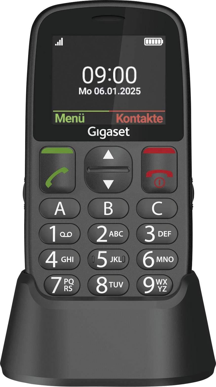 Telefon komórkowy Gigaset GL395, 32 MB, 2.2 cal, 0.3 MPx - obrazek 1