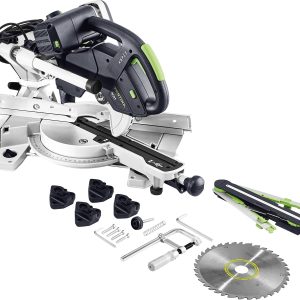 Piła ukosowa i do cięcia kątowego Festool KS 60 E-Set 561728 1 szt.