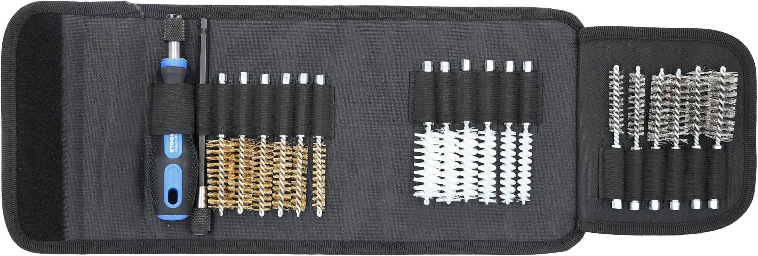 Zestaw szczotek do czyszczenia, 20 szt Brilliant Tools BT103000 - obrazek 1