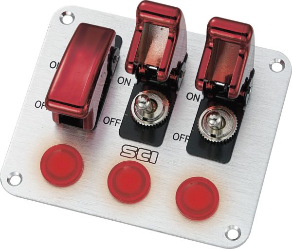TRU COMPONENTS 1587938 Panel sterujący samochodu TC-R18-P3A, 1 x wył/wł, 12 V/DC, 20 A