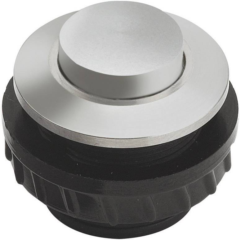 Przycisk do dzwonka Grothe 62016, 12 V/1,5 A, IP54, aluminiowy - obrazek 1