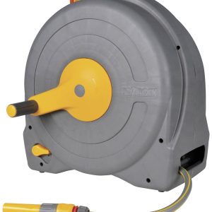 Hozelock 2494R0000 Fast Reel Zwijacz do węża ogrodowego 40 m 1/2 cala 1 szt. szary, żółty Hozelock 2494R0000 Fast Reel Zwijacz do węża ogrodowego 40 m 1/2 cala 1 szt. szary, żółty