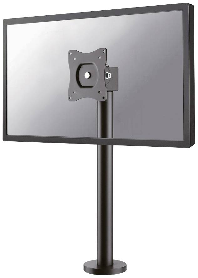 Neomounts NS-DPOS100BLACK Uchwyt do monitora, stołowy 25,4 cm (10") - 81,3 cm (32") Uchylny, Obrotowy, Przenośny czarny - obrazek 1