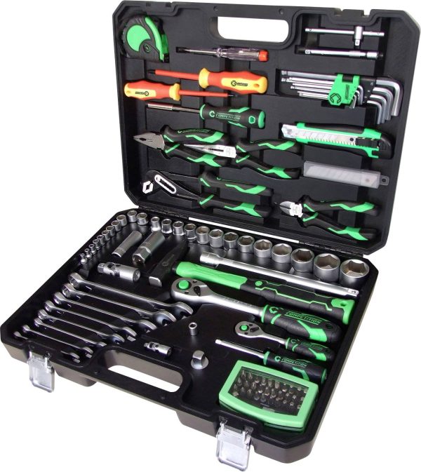 KS Tools 512.0107 COMPETITION 1/4″+1/2″ Universal-Werkzeug 512.0107 Zestaw narzędzi uniwersalny 106 szt.