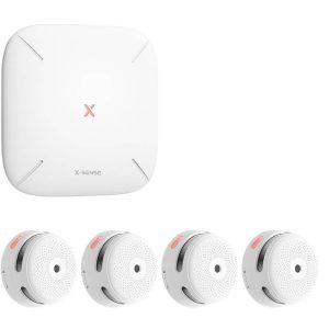 X-Sense FS61 Zestaw czujnika dymu + Centrala z obsługą aplikacji (S x W x G) 90 x 26.5 x 90 mm