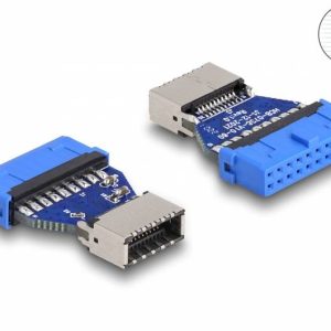 Delock USB 2.0 adapter [1x USB 3.2 Gen 1 (płyta główna) – 1x złącze żeńskie USB-A 3.2 Gen 1 (USB 3.0)] 66233