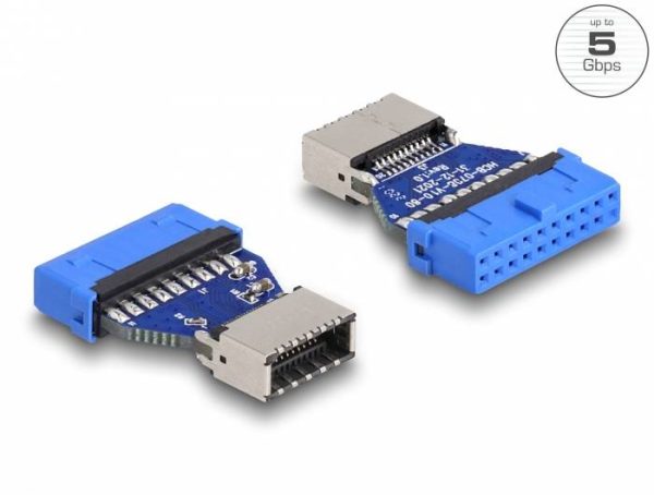 Delock USB 2.0 adapter [1x USB 3.2 Gen 1 (płyta główna) – 1x złącze żeńskie USB-A 3.2 Gen 1 (USB 3.0)] 66233