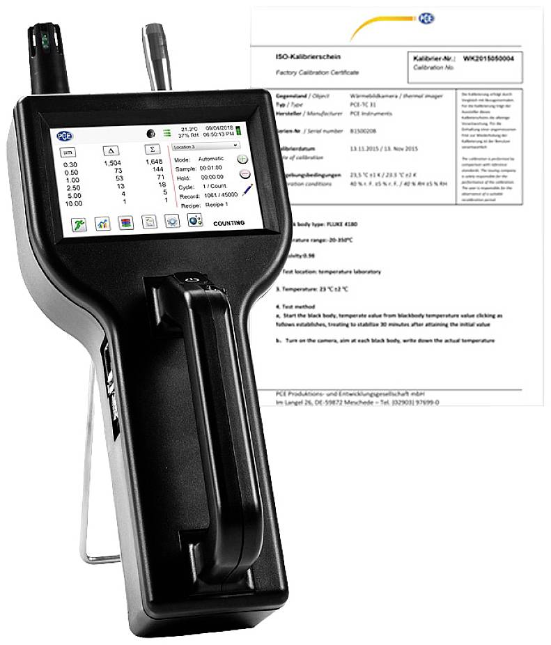 Licznik cząstek PCE Instruments PCE-PQC 13EU - obrazek 1