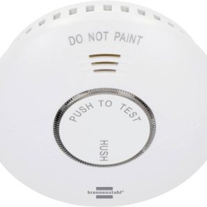 Brennenstuhl Connect WiFi RM A 3020 Czujnik dymu z obsługą aplikacji bateryjne (Ø x W) 120 mm x 36 mm