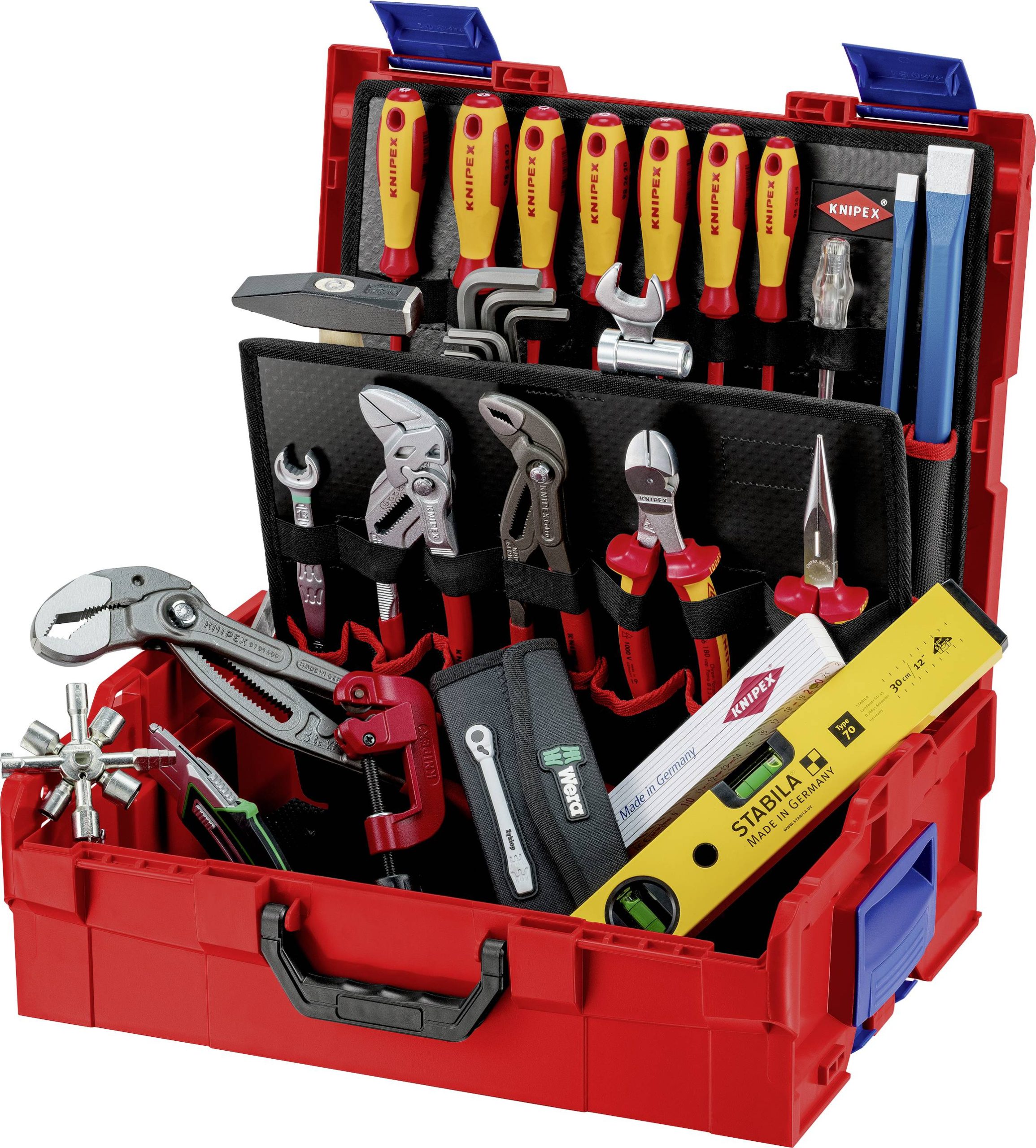 Walizka narzędziowa z wyposażeniem Knipex L-BOXX 00 21 19 LB S, (D x S x W) 357 x 442 x 151 mm - obrazek 1