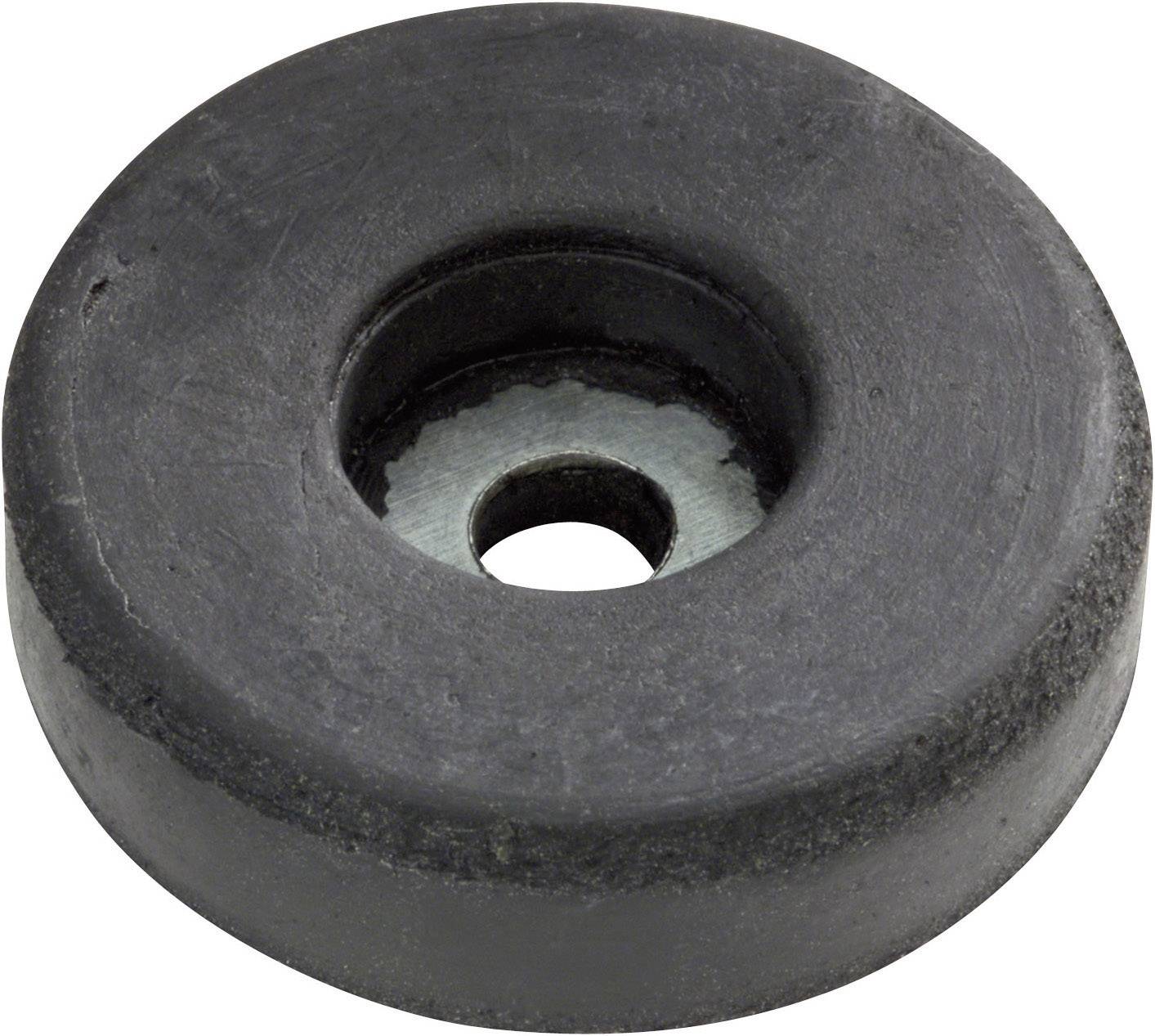 Adam Hall 318728 Stopka gumowa (Ø x W) 38 mm x 10 mm 1 szt. - obrazek 1