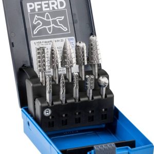Zestaw frezów PFERD TOOLS 81 HSS 22900813, 1 szt. Zestaw frezów PFERD TOOLS 81 HSS 22900813, 1 szt.