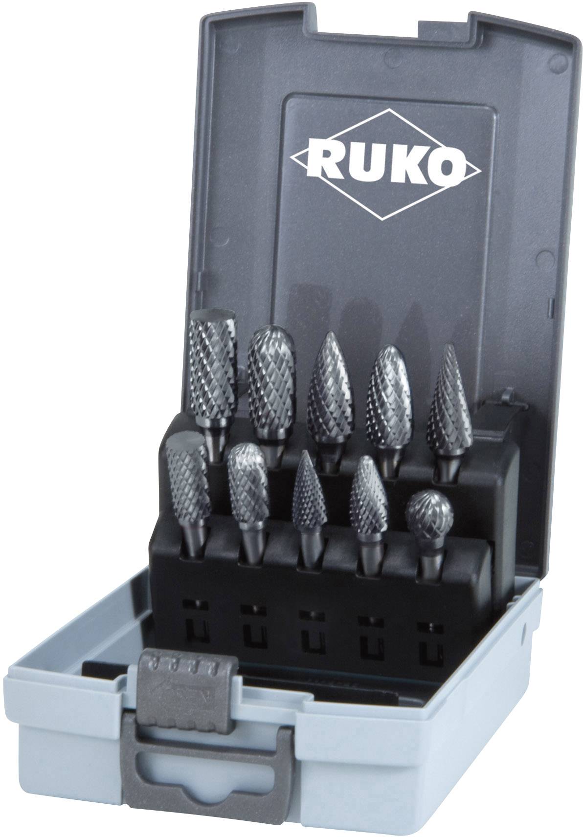 RUKO 116003RO Frez węglik spiekany Średnica wiertła 6 mm 10 szt. - obrazek 1