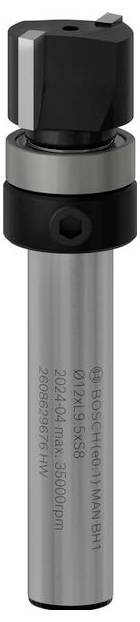 Bosch Accessories 2608629676 Frez przycinający karbid Długość 56 mm Średnica produktu 12 mm Długość robocza 9.500 mm Śre