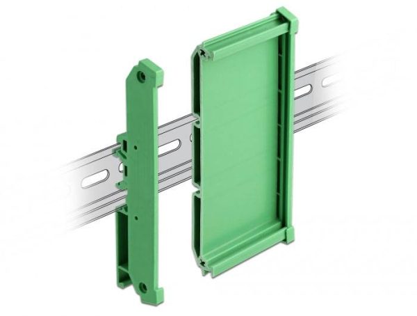 Delock 66572 Adapter szyny DIN do montażu na szynie DIN 1 szt. torba