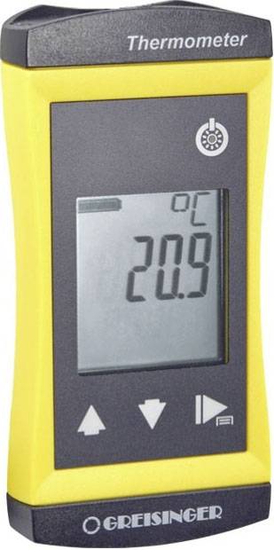 Greisinger G1200 Termometr -65 - 1200 °C Rodzaj czujnika Termoelement z sondą zanurzeniowo-penetracyjną - obrazek 1